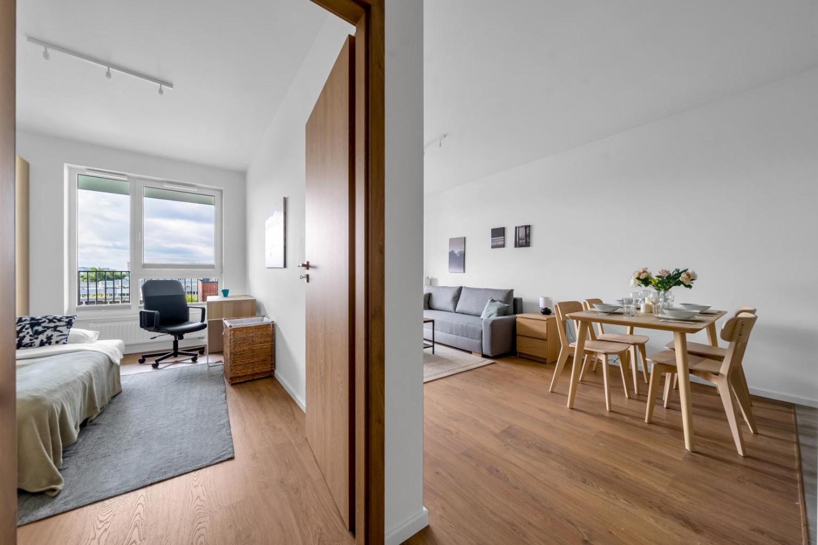 Apartment Praga - Workspace, Balcony And Parking By Rentujemy Warsaw